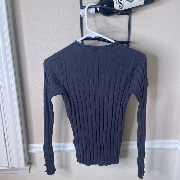 Topshop charcoal Long sleeve sweater - Picture 6 of 6